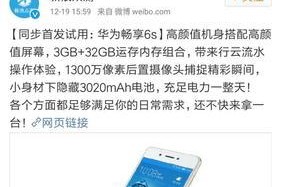 华为6s性价比如何？（探究华为6s的性价比优势和竞争力）